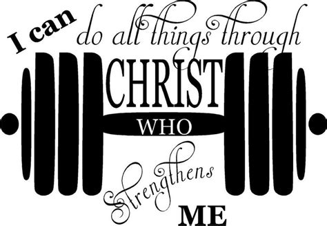 I Can Do All Things Through Christ Who Strengthens Me Etsy