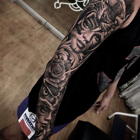 100 Coolest Sleeve Tattoos For Men Sleeve Tattoos Best Sleeve Tattoos Tattoo Sleeve Designs