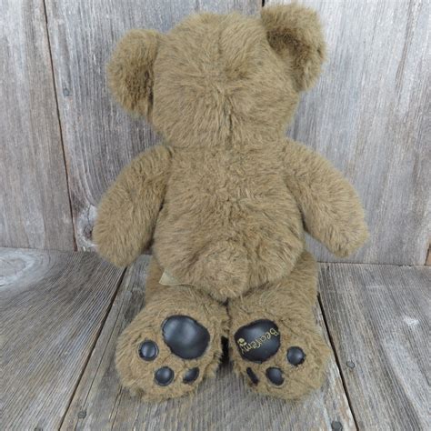 Vintage Teddy Bear Bearemy Plush Build A Bear Brown Bab 1999 Etsy