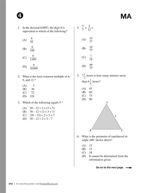 Extended Ebook Content For Princeton Princeton Review Ssat And Isee Prep