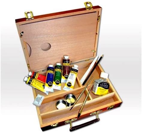 Winsor Newton Galeria Acrylic Colour Wooden Box Gift Set Clark