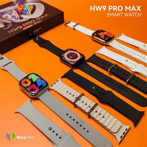 Smartwatch Hw Pro Max Serie Tela Amoled Inch Pulseiras Extra