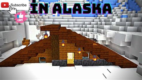 Minecraft How To Build Winter House Tutorial Youtube