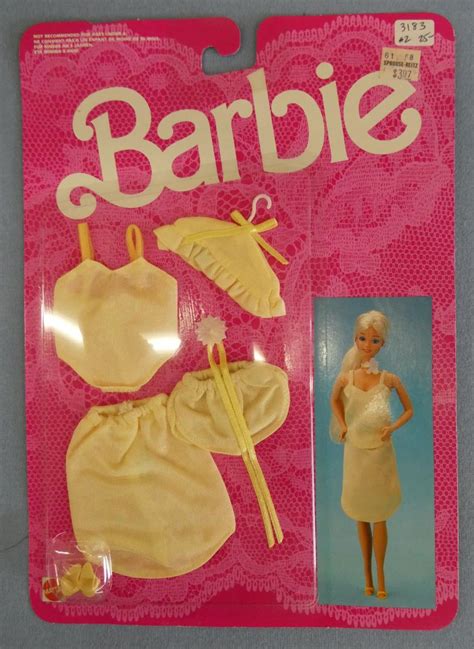 Barbie Fancy Frills Lingerie Clothing Nice