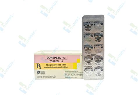 Donepezil Hcl 10mg Torpezil Tablets Online At Best Price Getmeds