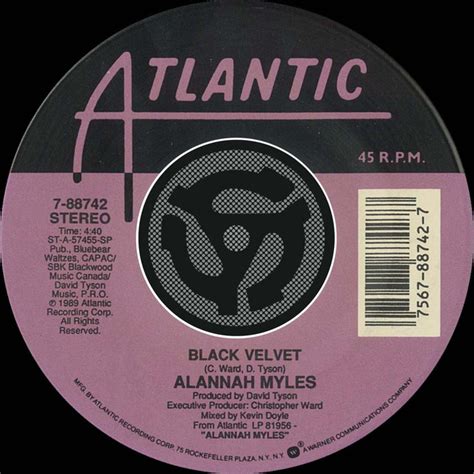 Alannah Myles - Black Velvet Lyrics Meaning | Lyreka