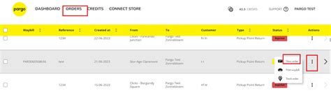 track  manage orders