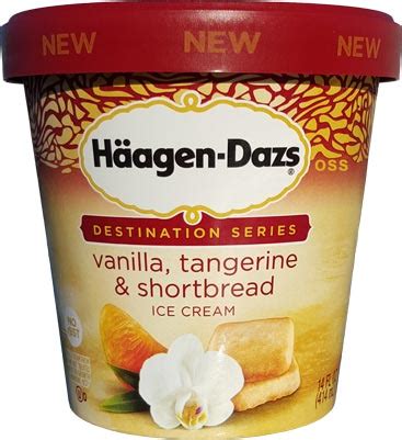 On Second Scoop Ice Cream Reviews Haagen Dazs Vanilla Tangerine