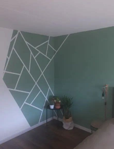 25 Diy Tape Mural Wall Art Paint Ideas Slaapkamer