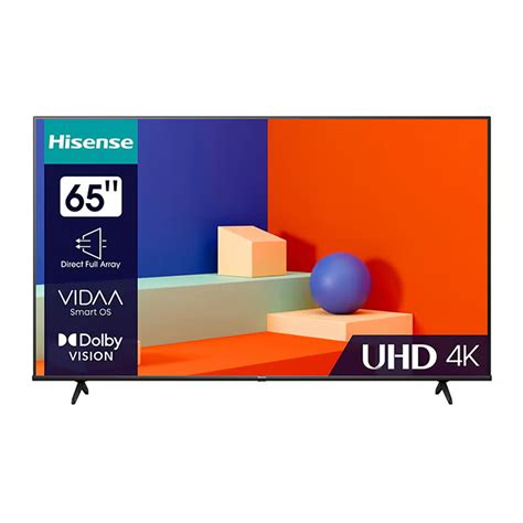 Hisense 65 Inches 4K Smart UHD TV, Black, 65E6K Online at Best Price ...