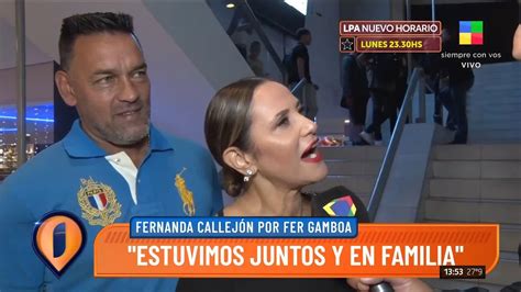 Primer romance de la temporada FERNANDA CALLEJÓN y FERNANDO GAMBOA