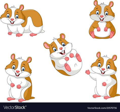 Cute Hamster Cartoon