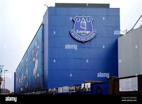The Home Of Everton Fc Goodison Park Stock Photo Alamy