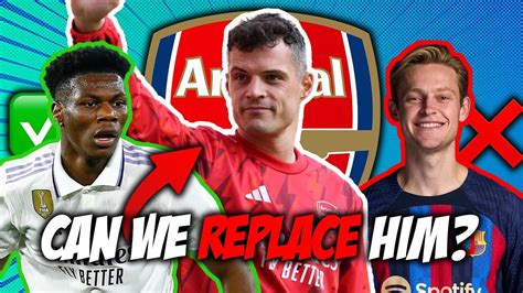 Heres How Arsenal REPLACE Granit Xhaka YouTube