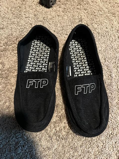 Fuck The Population Ftp Slippers Grailed