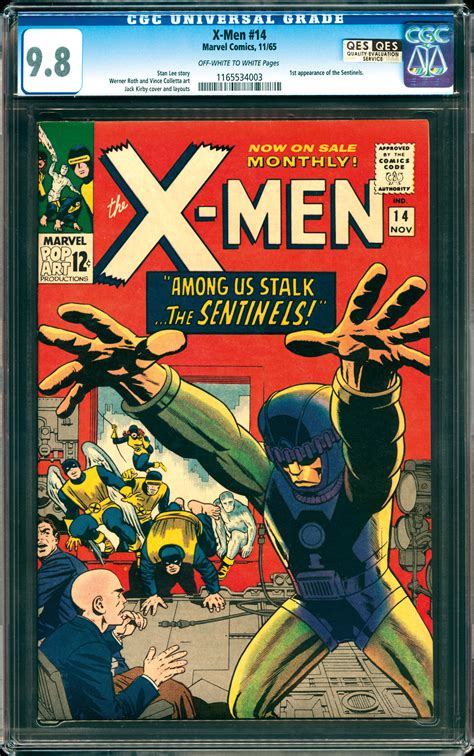 ComicConnect X MEN 1963 2011 14 CGC NM M 9 8