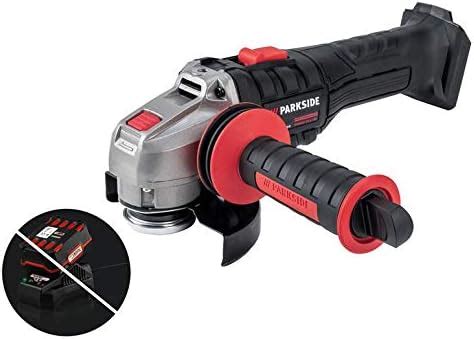 Parkside Performance X V Pwsap Cordless Angle Grinder Brushless