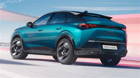 This Is The New Peugeot E Electric Coupe Suv Carscoops