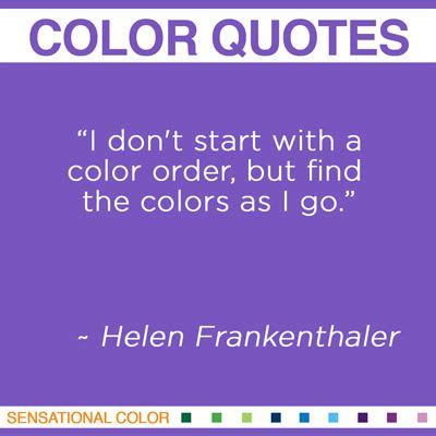 Helen Frankenthaler Quotes. QuotesGram