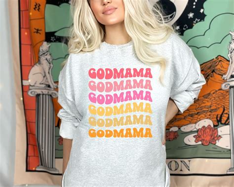 Cute Godmama Gift for Baptism PNG Svg,godmom Gift,gift for Godmother