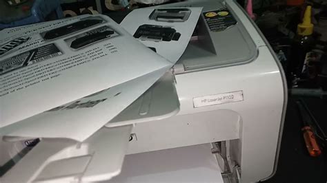 Test Print Hasil Laser Jet HP P1102 Hp Laser Jet P1102 YouTube