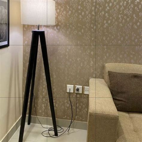 Elegant Tripod Wood Floor Lamp New Design Darazpk