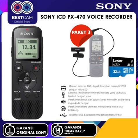 Jual Sony Icd Px Voice Recorder Paket Di Seller Circlet