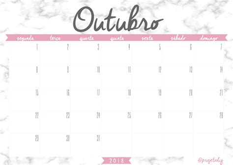 Planner de Mesa Calendários 2018 Projeto DIY