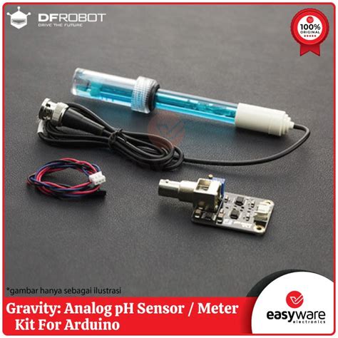 Jual Dfrobot Gravity Analog Ph Sensor Meter Kit For Arduino Co27 Shopee Indonesia