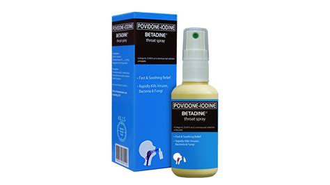 Betadine Throat Spray 50ml Amesco Drug Online