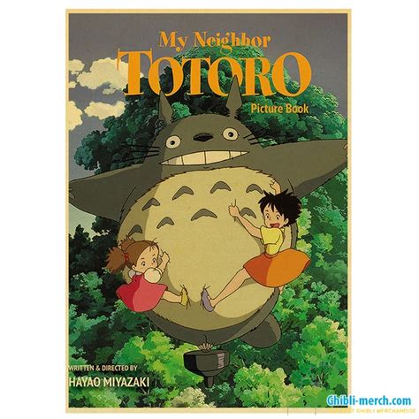 Neighbor Totoro Poster Movie - Ghibli Merch Store - Official Studio ...