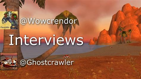 Wowcrendor Interviews Ghostcrawler Theramore Event Cross Realm Zones