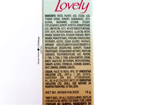 Fair And Lovely Bb Cream Review Swatches And Price Heart Bows And Makeup