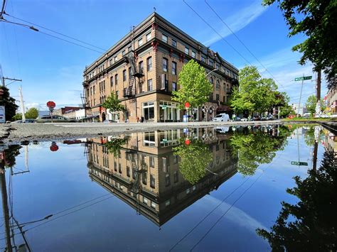 Oddfellows Building this morning : r/SeattleWA