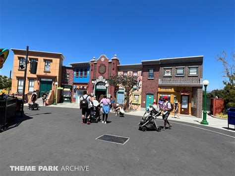 Sesame Street Neighborhood At Sesame Place San Diego Theme Park Archive