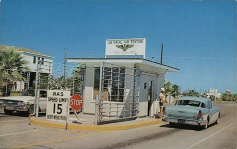 South Gate U S Naval Air Station Corpus Christi Tx Postcard