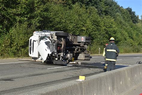 Video Driver Airlifted To Hospital After Semi Overturns On Highway 19