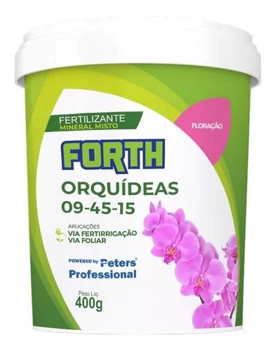 Fertilizante Forth para orquídeas en flor 400 g MercadoLibre