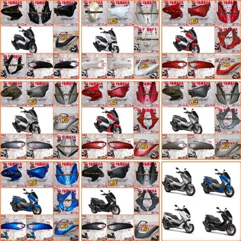 Jual FULL BODY HALUS YAMAHA NMAX OLD 2015 2019 ORIGINAL YAMAHA 9psc