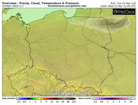 Pogoda Na Marca S Oneczny Wy Nadal Nad Polsk Temperatura