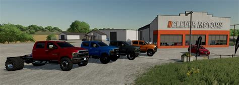 2018 CHEVY SILVERADO 4500HD FLATBED V1.1 – FS22 mod