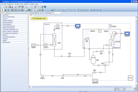 Natural Gas Dehydration Unit With Teg Tri Ethylene Glycol Process