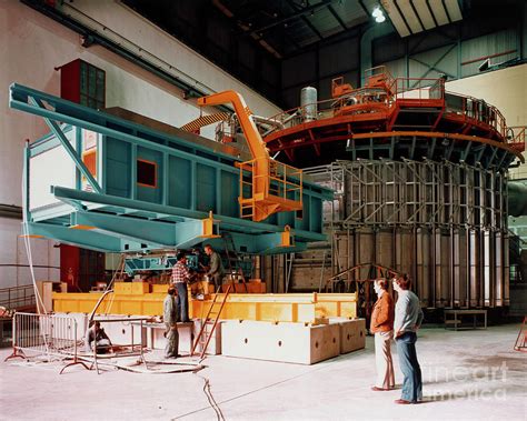 Big European Bubble Chamber Photograph By Cern Science Photo Library