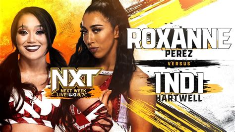 Roxanne Perez Vs Indi Hartwell Full Match Youtube