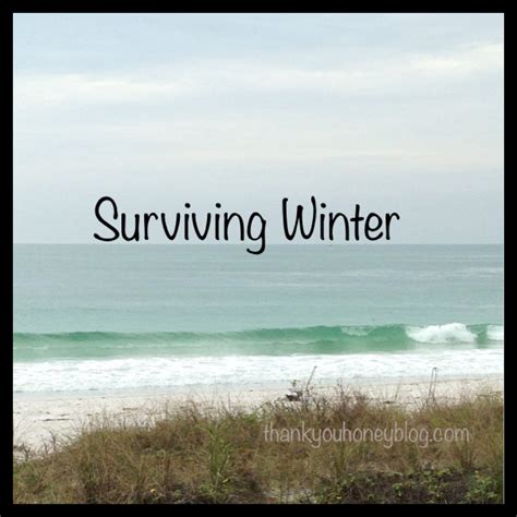Surviving Winter — Thank You Honey