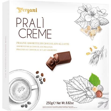 Chocolate Vergani Prali Creme Assortite Di Cioccolato Al Latte