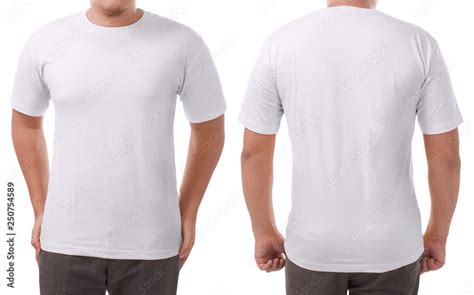 White Shirt Design Template Stock Photo | Adobe Stock