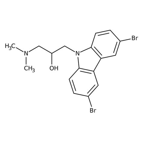 1 3 6 Dibromo 9H Carbazol 9 Yl 3 Dimethylamino Propan 2 Ol 97