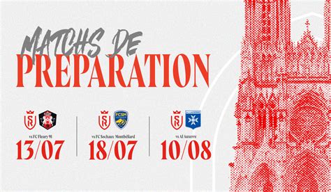 Saison 2024 25 Le Programme De La Reprise Stade De Reims