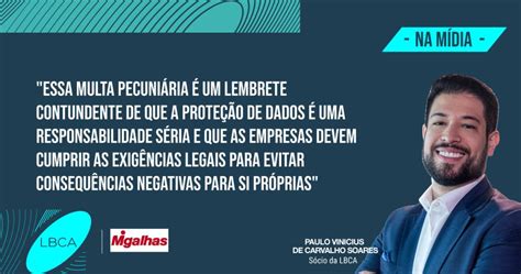 ANPD aplica primeira sanção por infração à LGPD LBCA Lee Brock